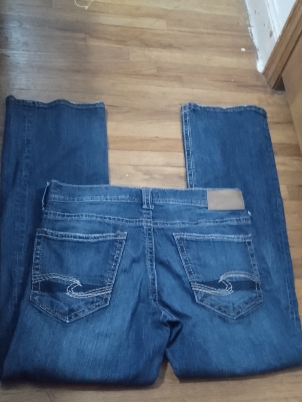 Silver Jeans Men's Blue Bootcut Jeans